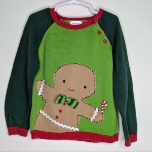 Neiman Marcus Gingerbread Man Sweater 4/5